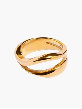 Hey Harper Marbella Gold Ring Size 9